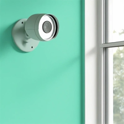 Green Bay vivint camera facing a window